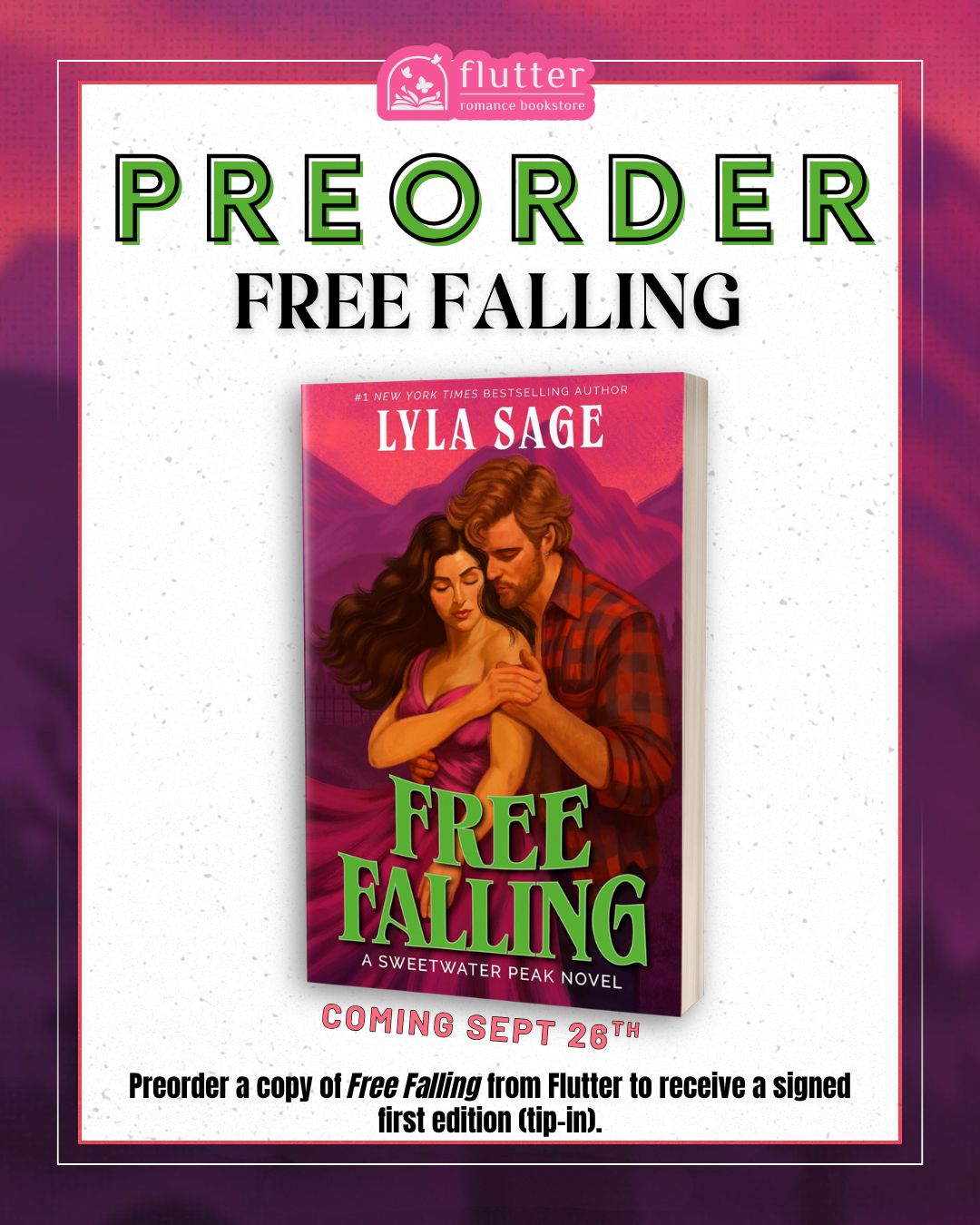 Free Falling (Sweetwater Peak) (PREORDER 9/22/26)