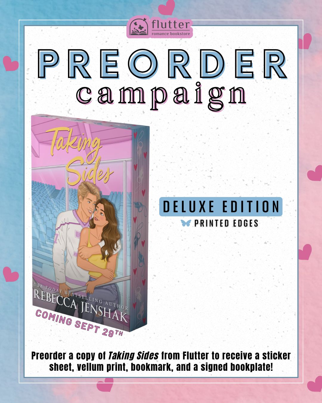 Taking Sides (Deluxe Limited Edition) (Moonshot Hockey) (PREORDER 9/29/26)
