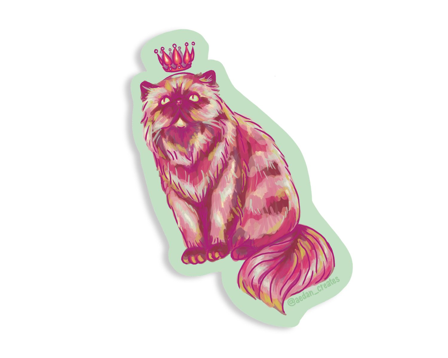 Princess Donut Sticker