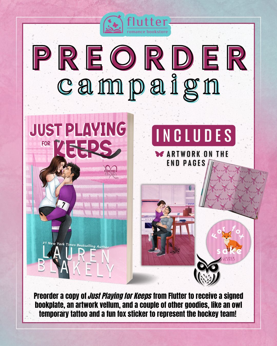 Just Playing for Keeps (Hockey Ever After #2) (PREORDER 6/3/26)