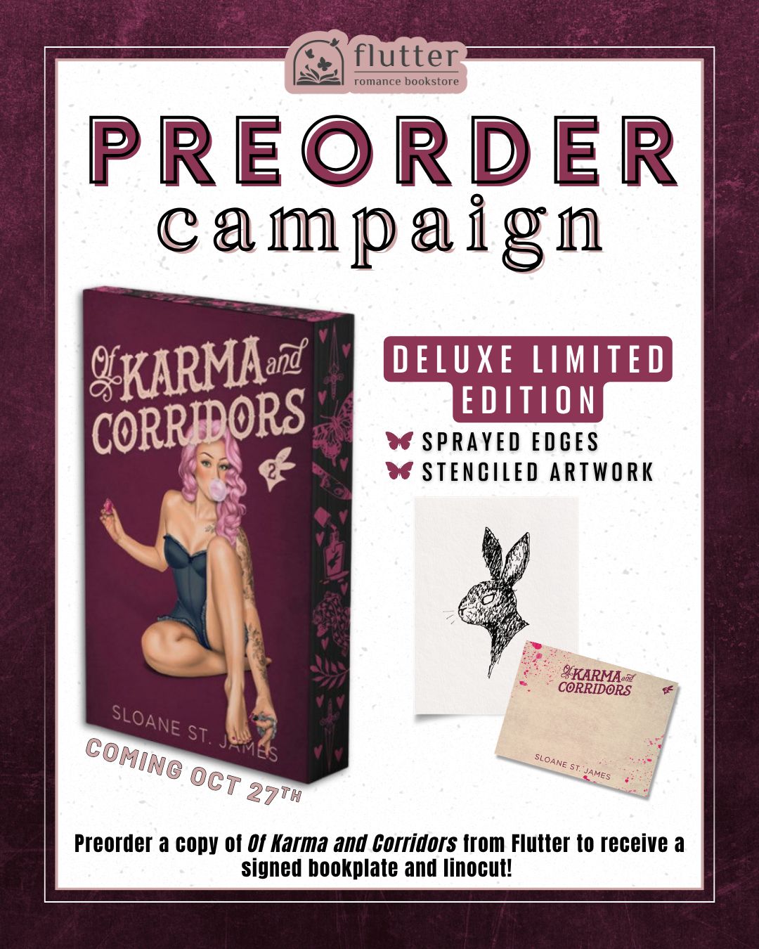 Of Karma and Corridors: A Dark Romance (Deluxe Limited Edition) (PREORDER 10/27/26)