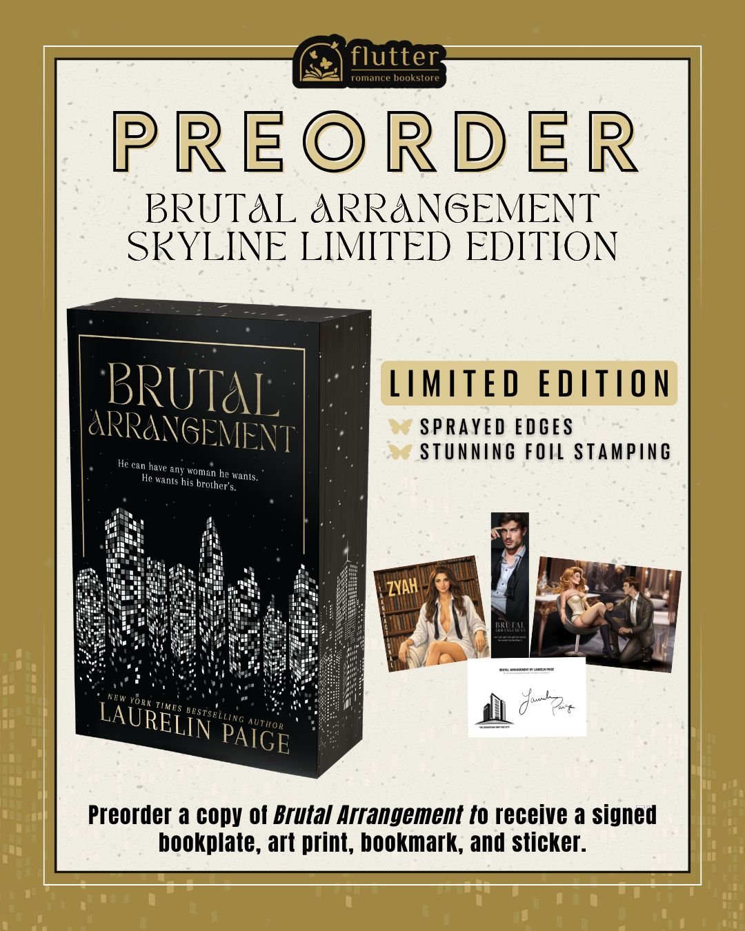 Brutal Arrangement Limited Skyline Edition - Romance Bookstore Exclusive (Preorder 5/20/26)
