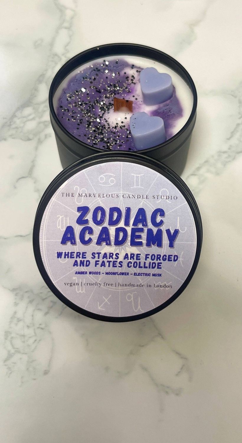 Zodiac Academy Candle, Size: 4oz candle