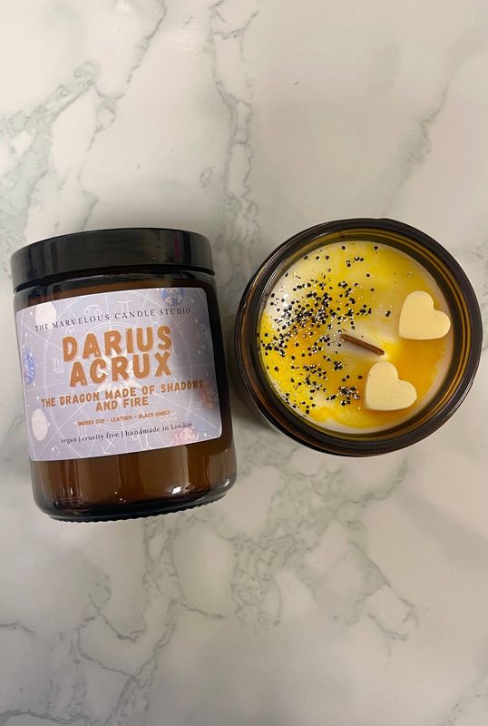 Darius Acrux Candle | Zodiac Academy