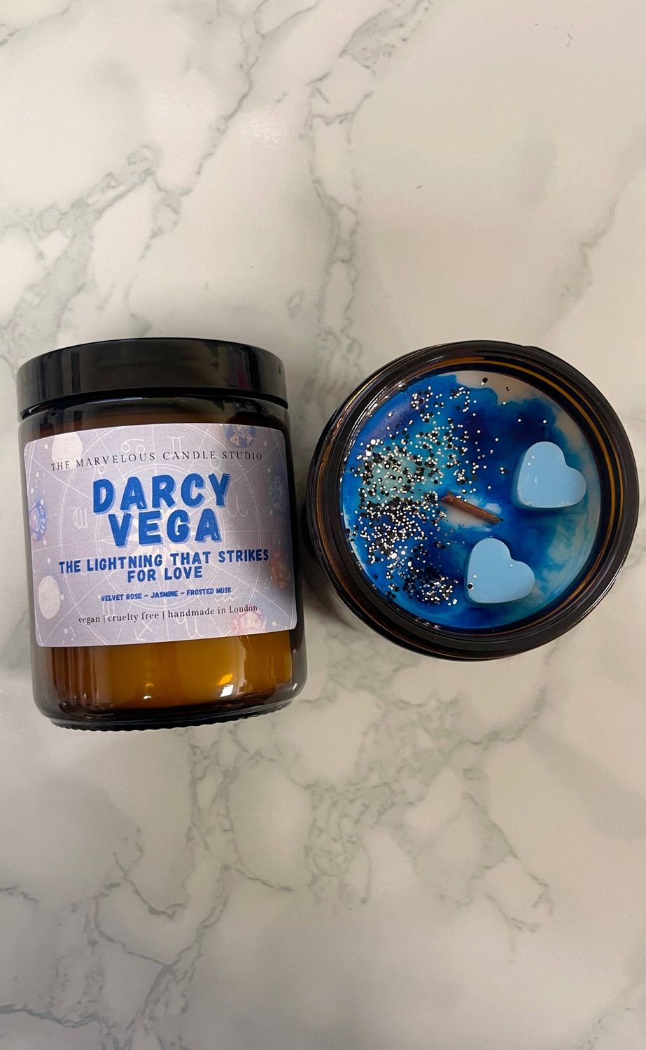 Darcy Vega Candle | Zodiac Academy, Size: 8oz candle