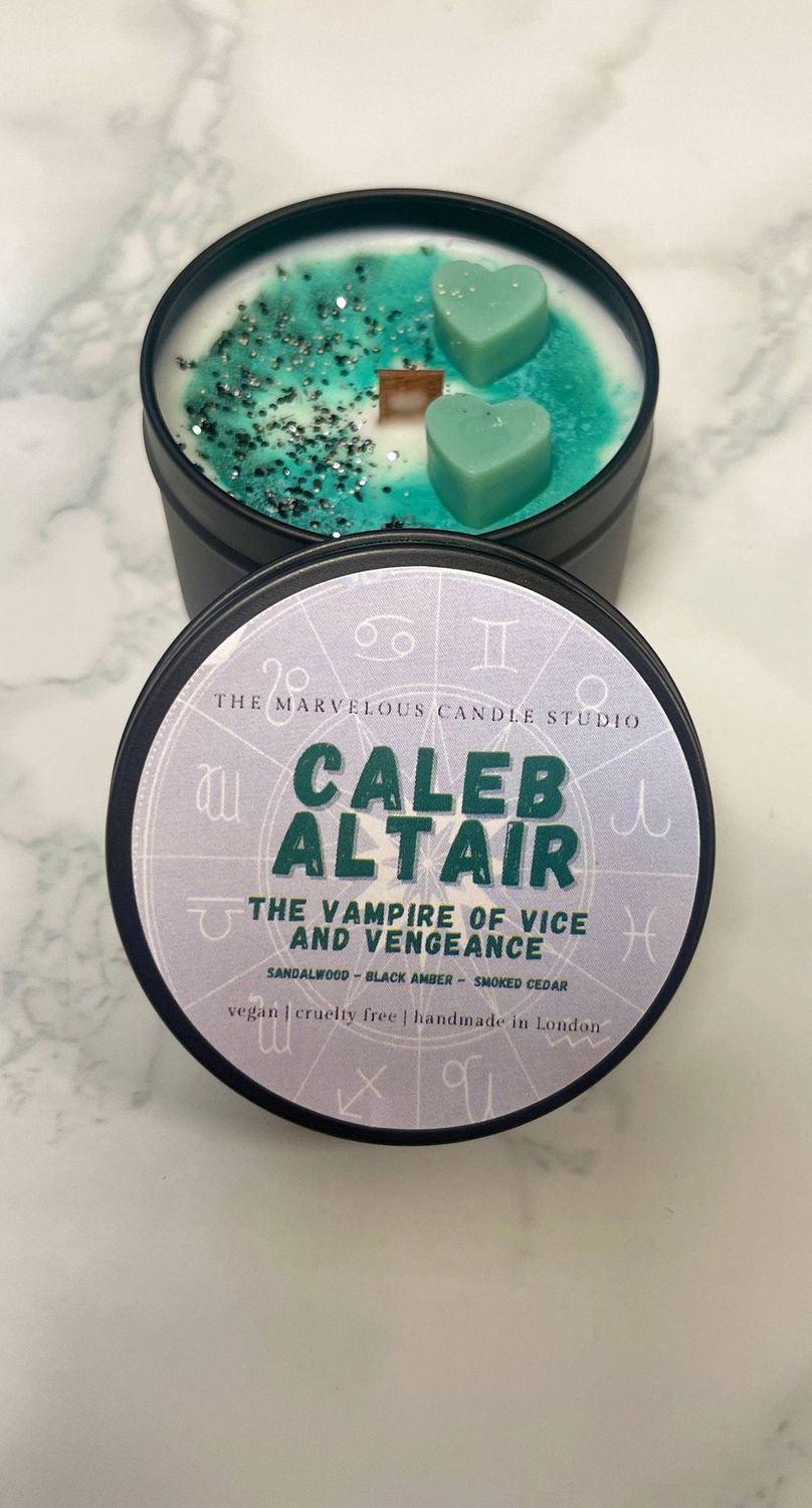 Caleb Altair Candle | Zodiac Academy, Size: 4oz candle