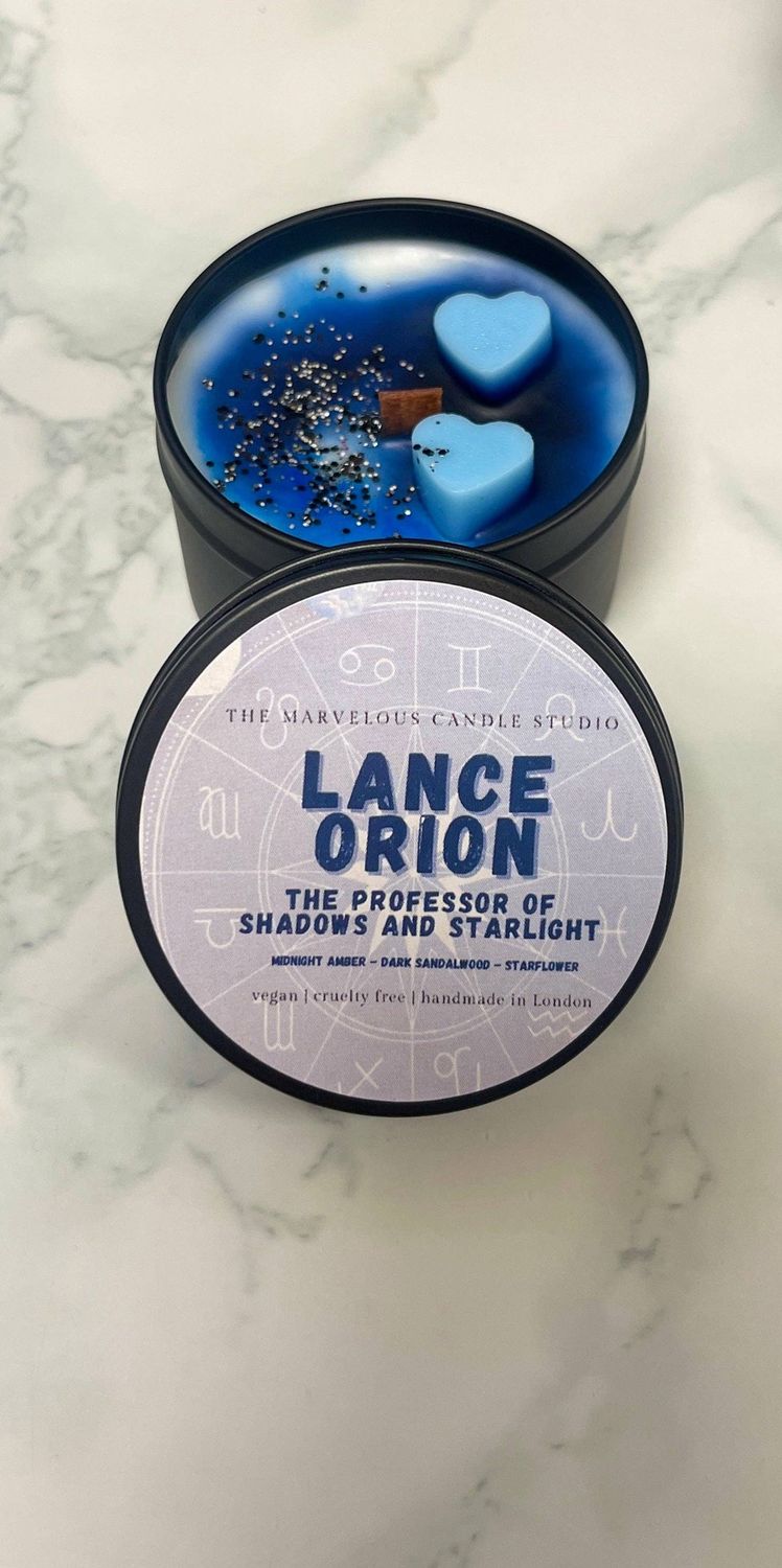 Lance Orion Candle | Zodiac Academy, Size: 4oz candle