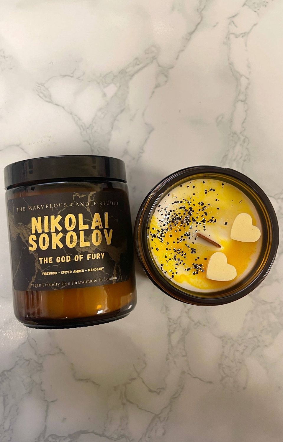 Nikolai Sokolov Candle | God Of Fury, Size: 8oz candle