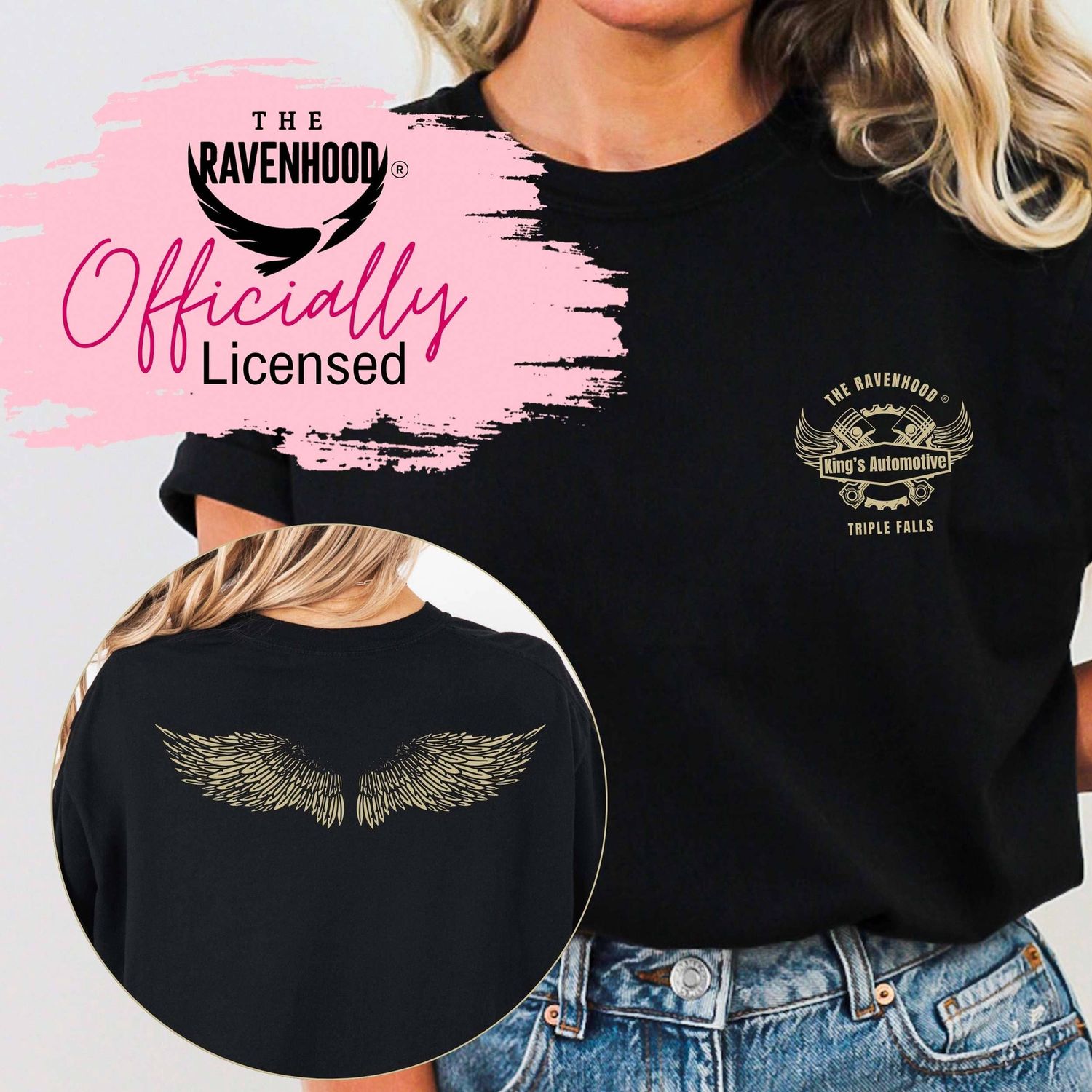 Officially Licensed Ravenhood Series Shirt- Kate Stewart - King Automotive - Dom
