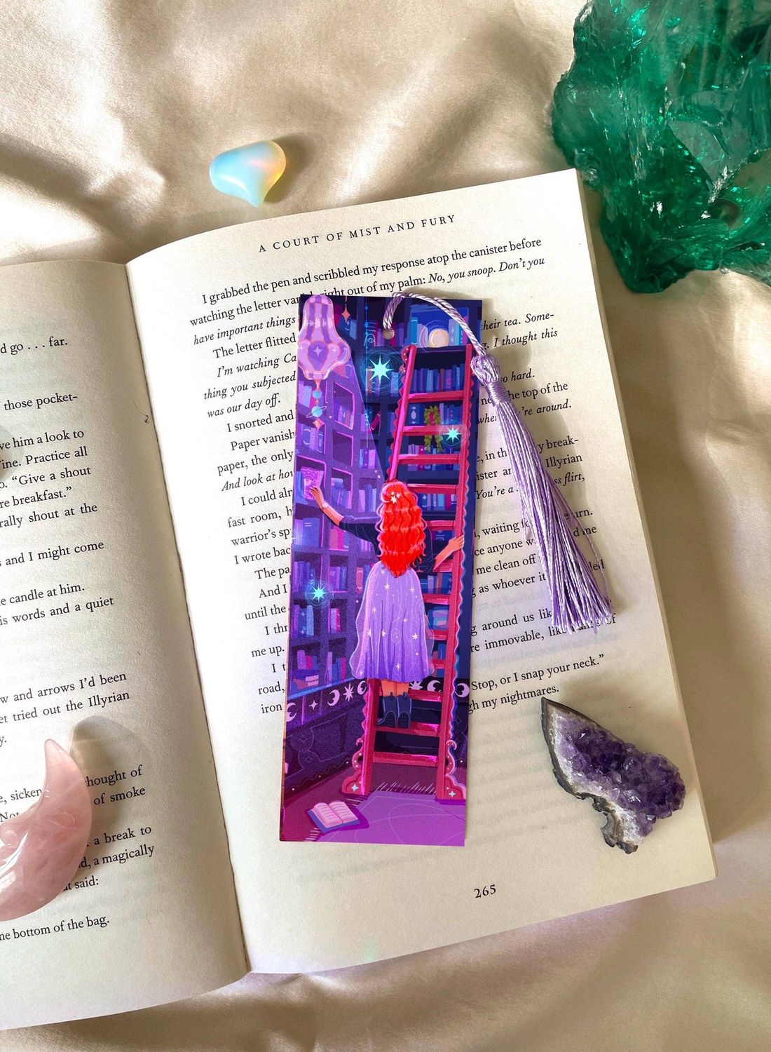 Celestial Library Bookmark
