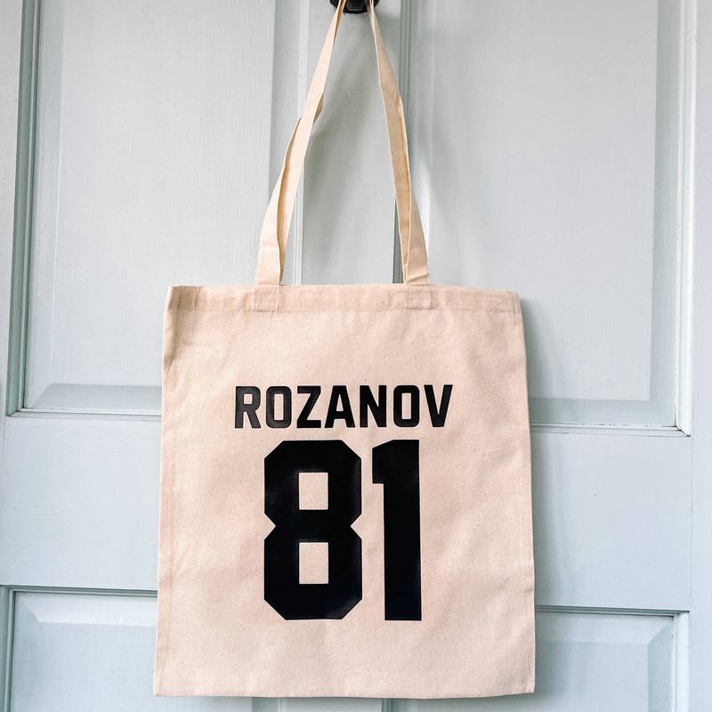 Rozanov &amp; Hollander - Heated Rivalry Canvas Tote Bag