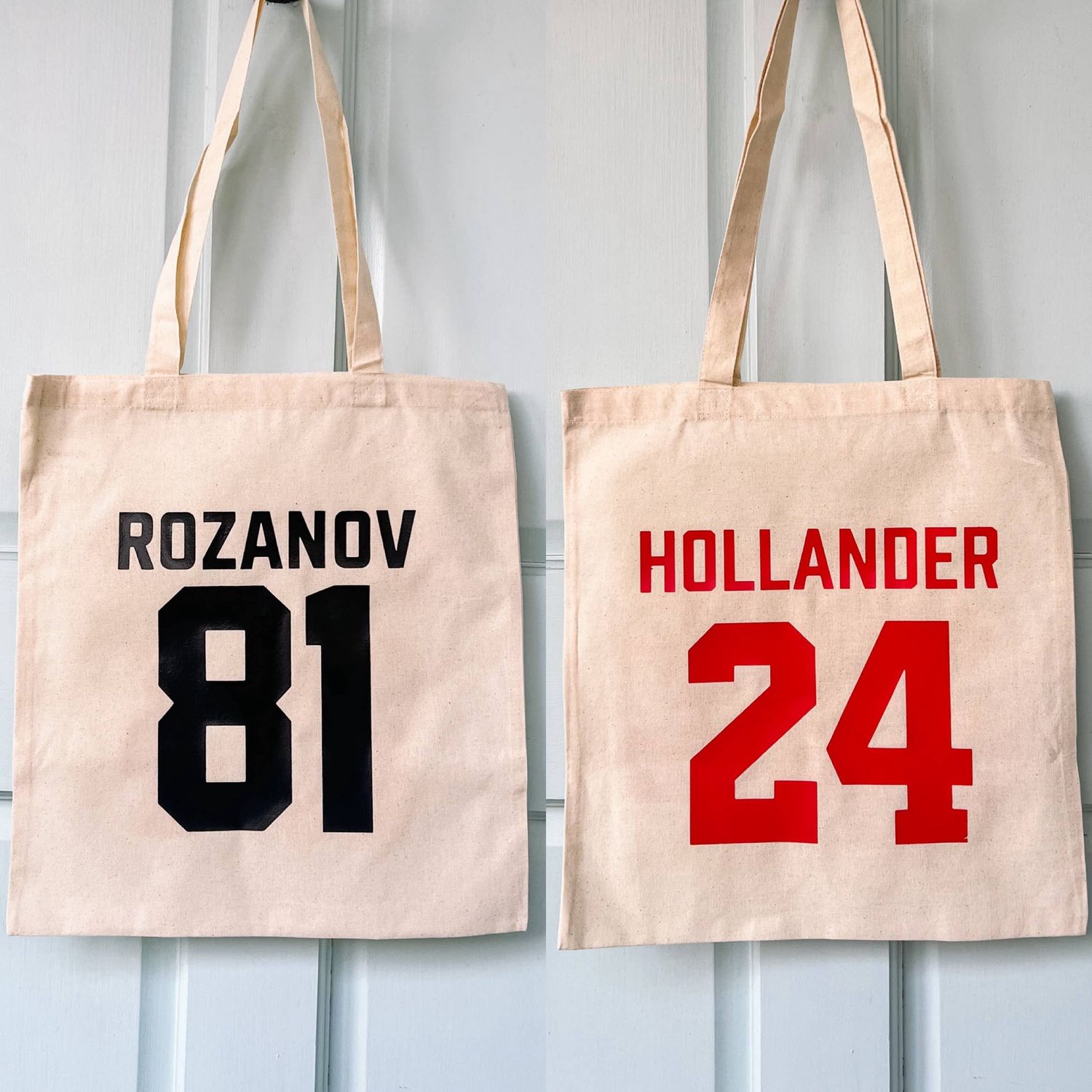 Rozanov &amp; Hollander - Heated Rivalry Canvas Tote Bag