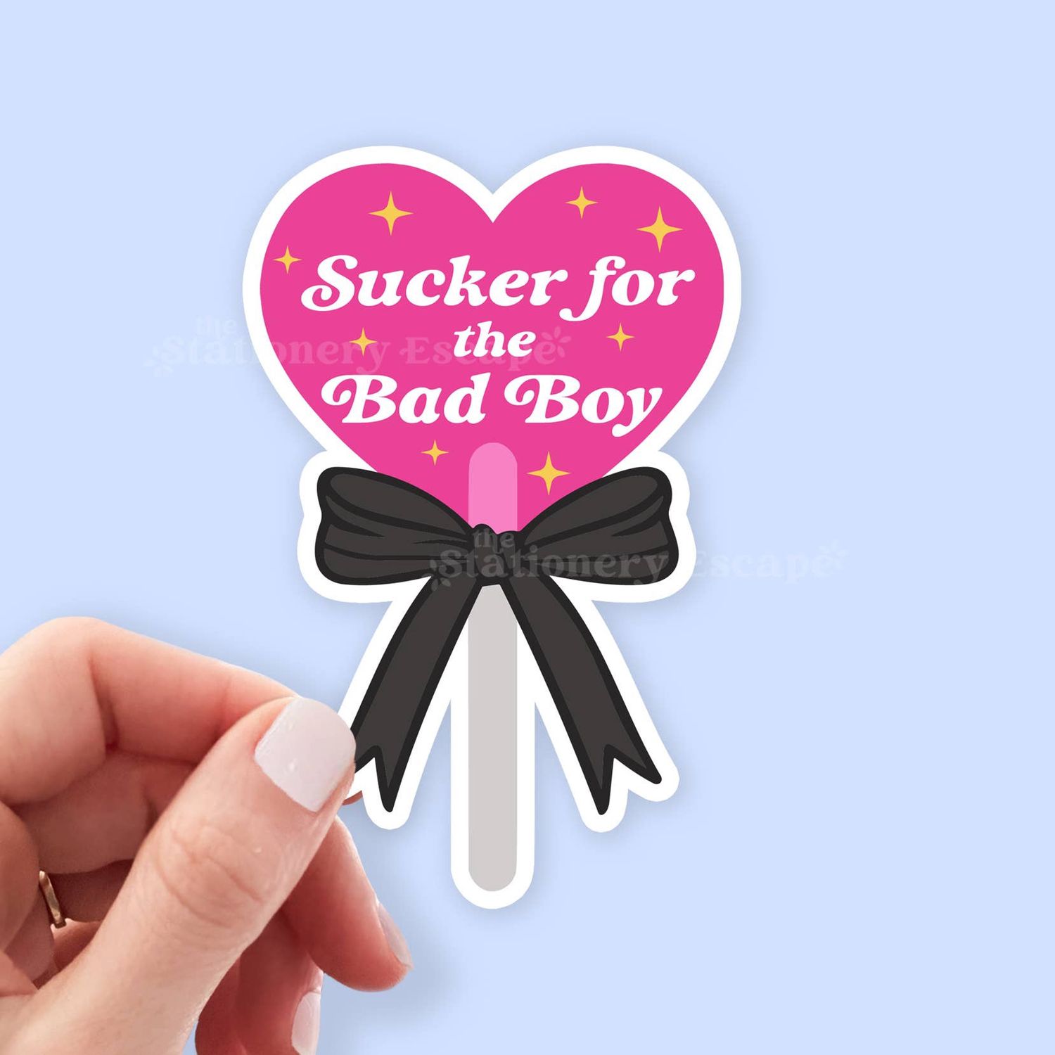 Sucker for the Bad Boy Lollipop Sticker