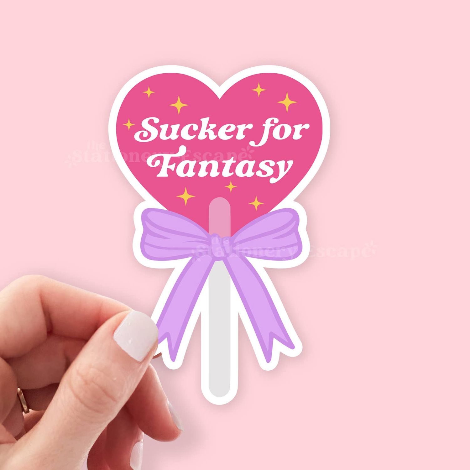 Sucker for Fantasy Lollipop Sticker