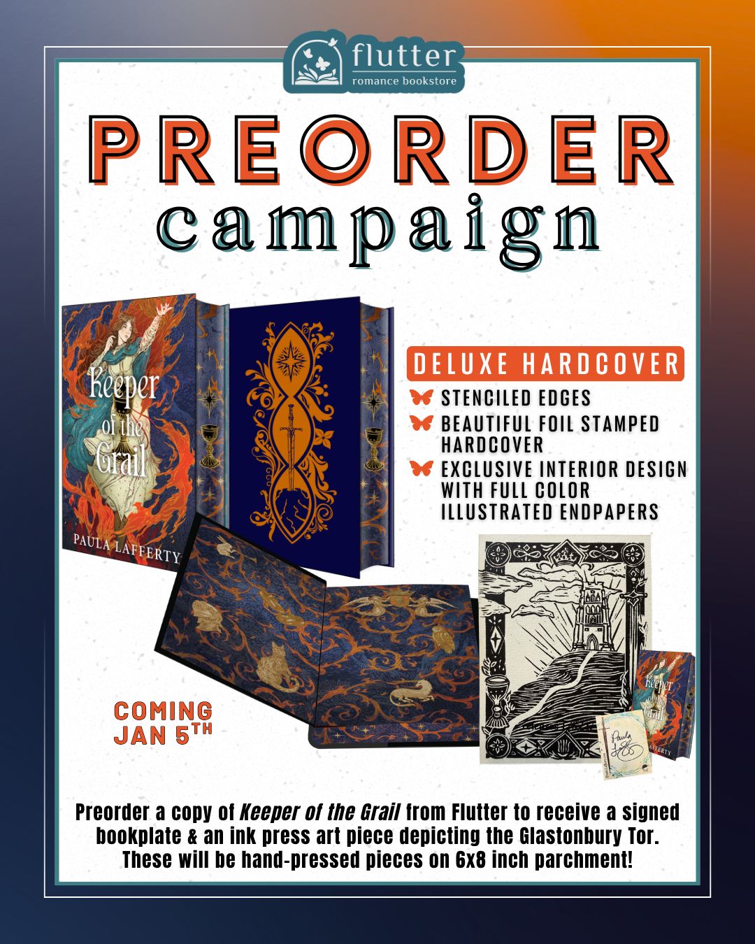 Keeper of the Grail: Deluxe Limited Edition (The Lives of Guinevere #2) (PREORDER 1/5/27)