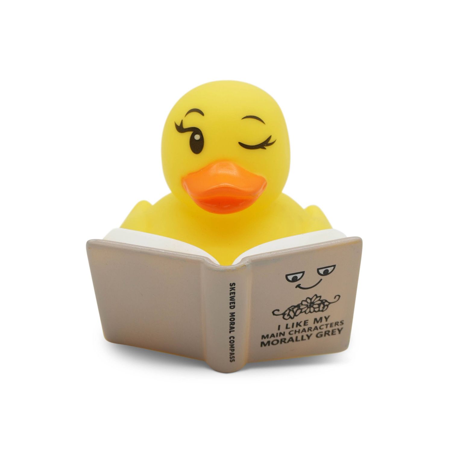 “I Like My Main Characters Morally Grey” Rubber Duck