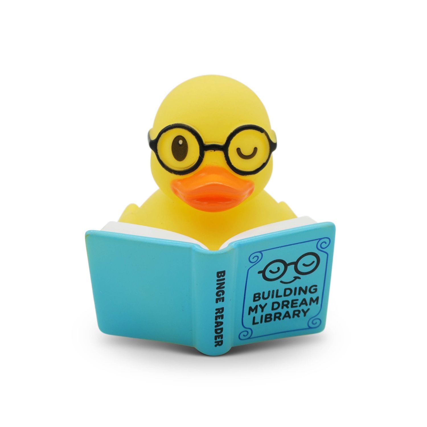 “Building My Dream Library” Rubber Duck