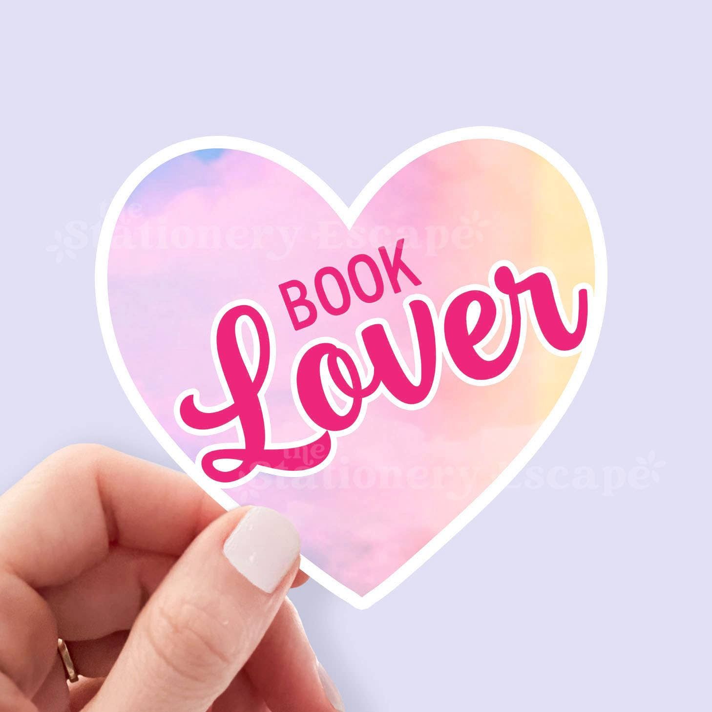 Book Lover Sticker