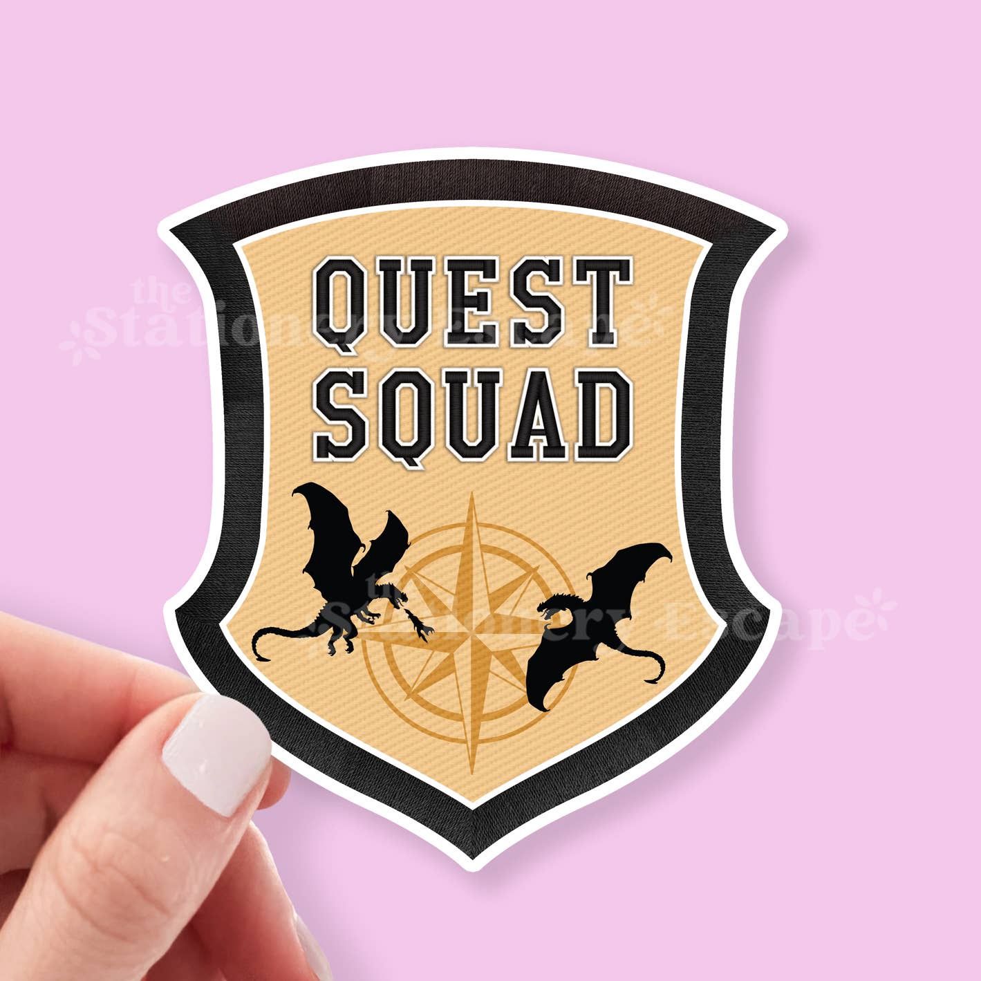 Quest Squad Patch Sticker