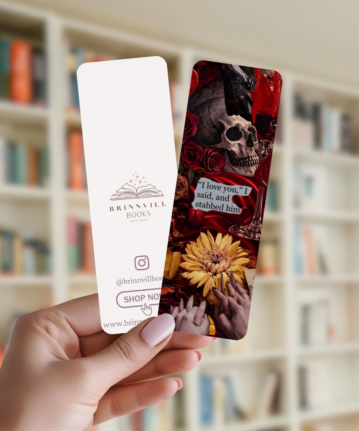 Dark Romance Bookmark