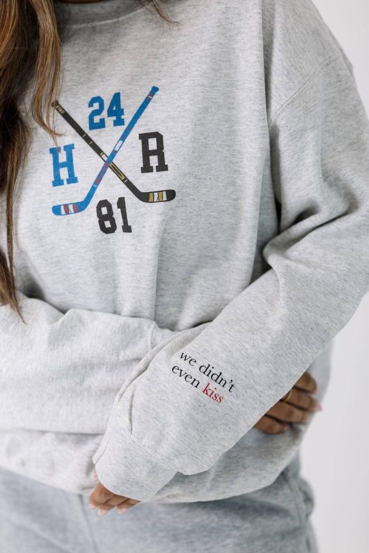 24 x 81 Hockey Sticks Crewneck Sweatshirt