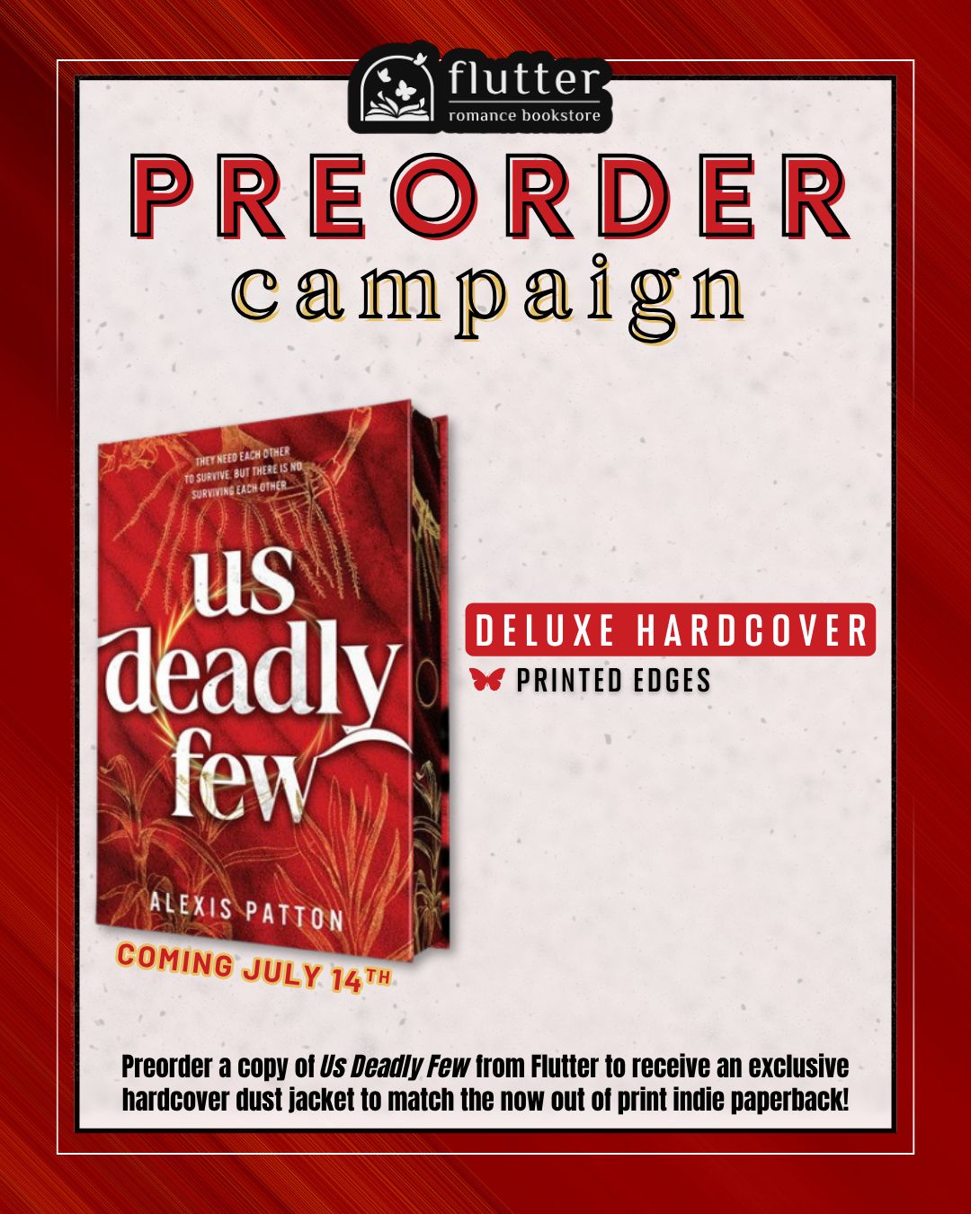 Us Deadly Few (Deluxe Edition) (PREORDER 7/14/26)