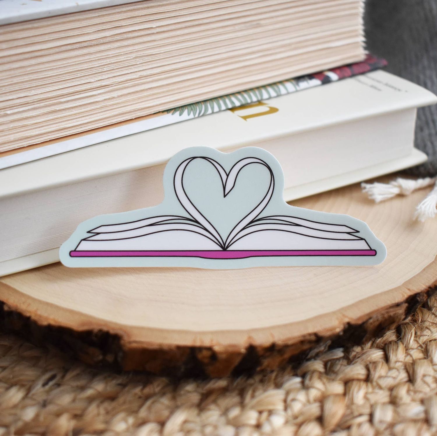Book Love Sticker