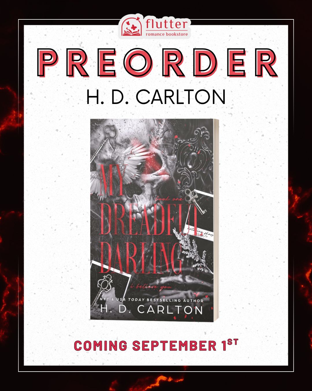 My Dreadful Darling (The Hollow Graves Duet #1) (PREORDER 9/1/26)