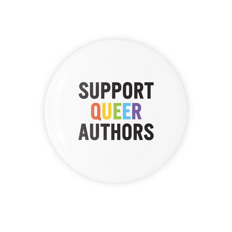 Support Queer Authors 1.25" Button