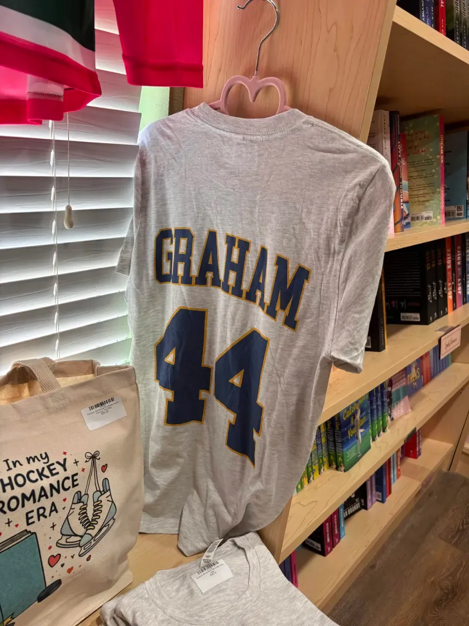 Graham 44 Hockey Tee in Ash Gray
