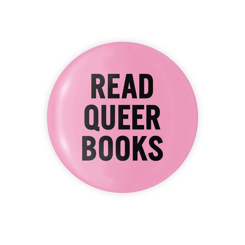 Read Queer Books 1.25" Button