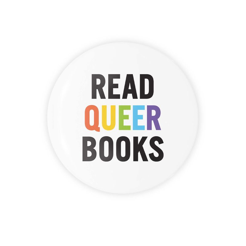 Read Queer Books 1.25" Button