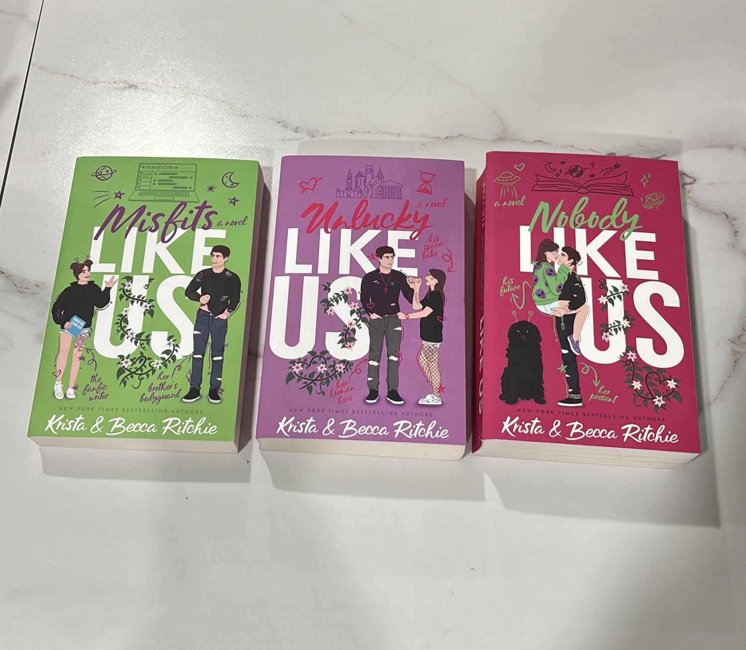 Like Us Series (3 Books) (Book Series Bundle)