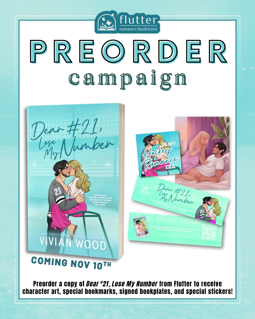 Dear #21, Lose My Number (PREORDER 11/10/26)