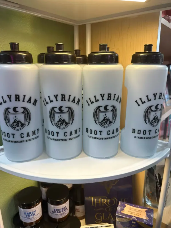 ACOTAR 32oz Color Changing Illyrian Boot Camp Water Bottle