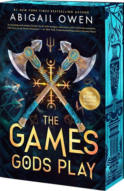 The Games Gods Play: An Enemies-to-Lovers Greek Gods Romantasy (The Crucible #1)