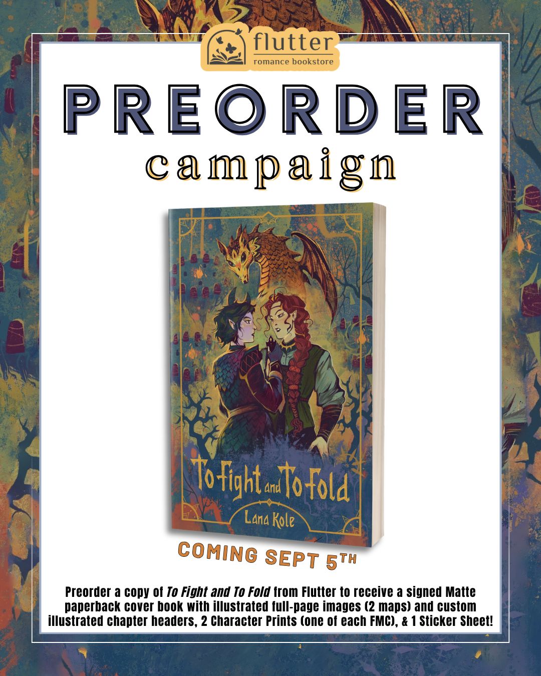 To Fight and To Fold (Indie Bookshop PREORDER - 9/5/26)