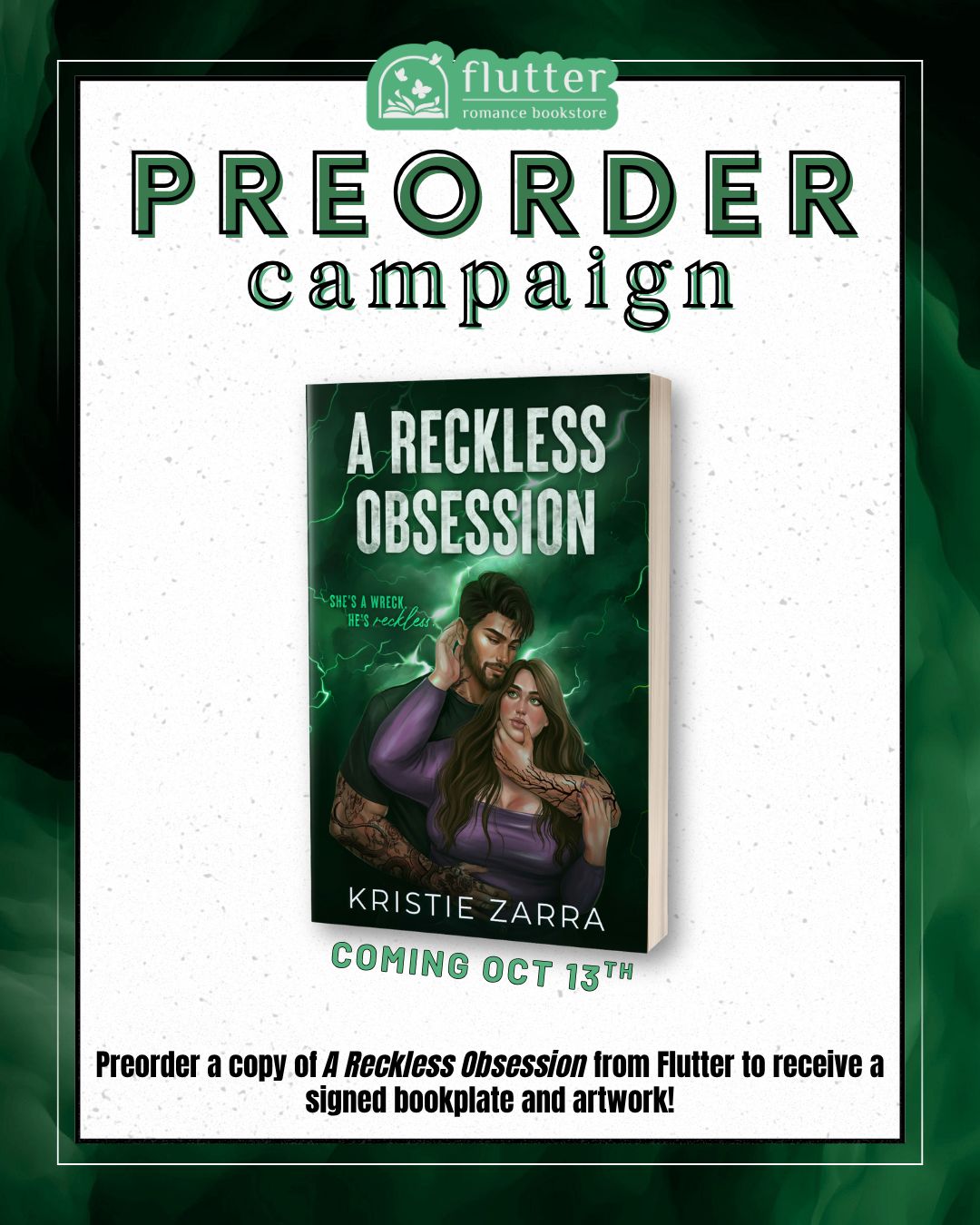 A Reckless Obsession (The Reckless Series Book 1) (PREORDER 10/13/26)
