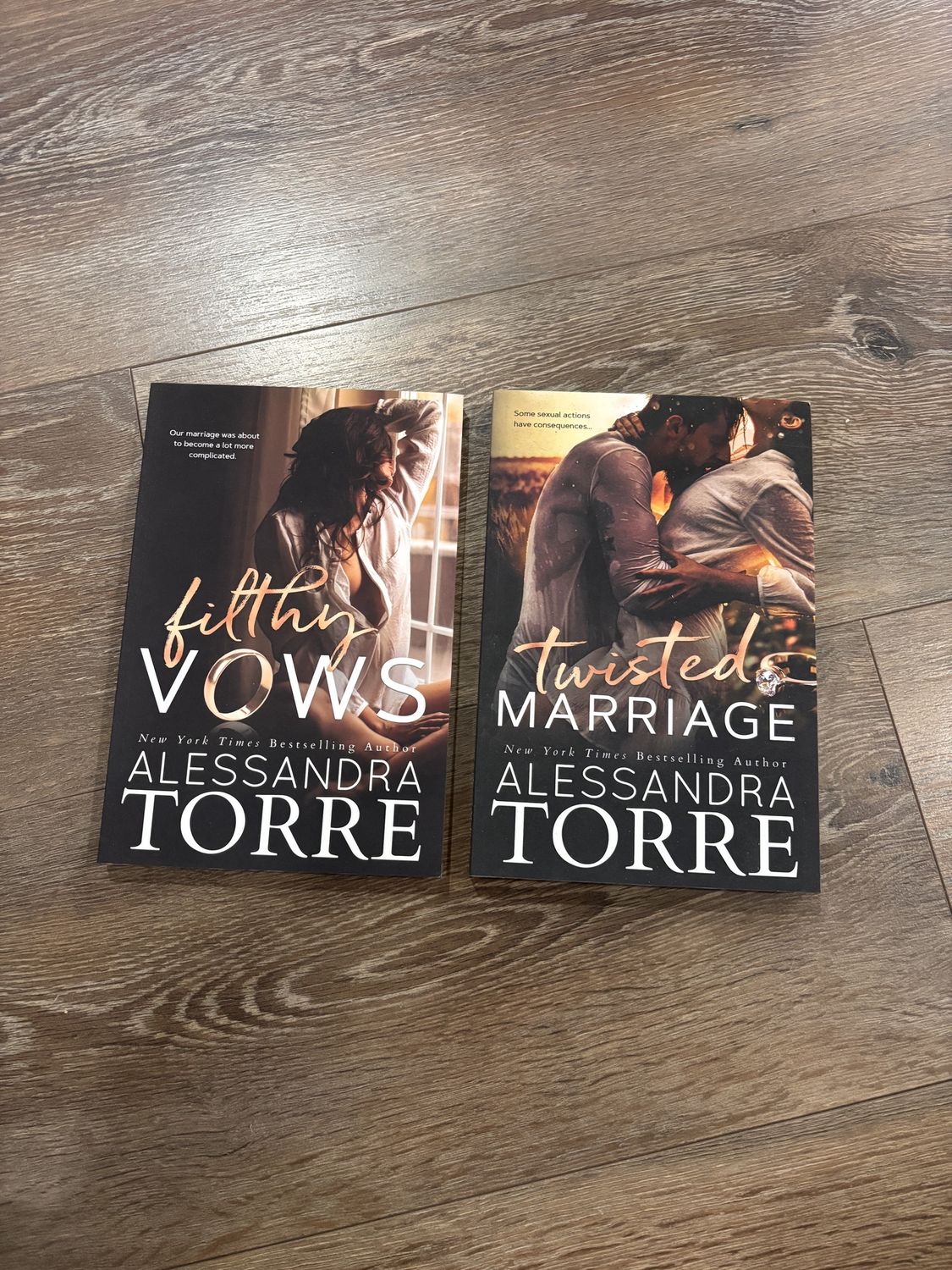Filthy Vows Series (2 Books) (Book Series Bundle)