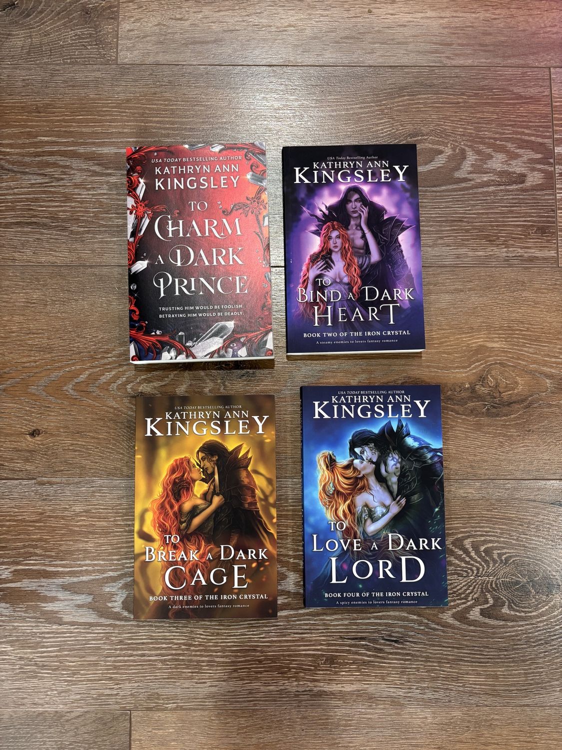 The Iron Crystal Series (4 Books) (Book Series Bundle)