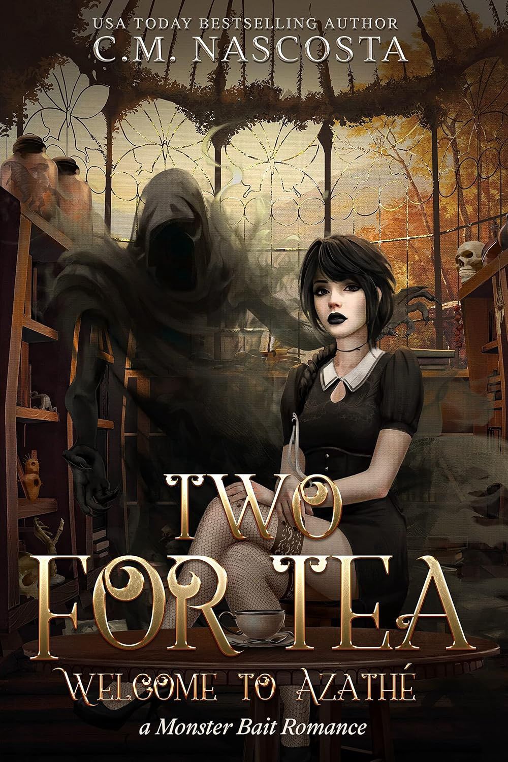 Two For Tea: Welcome to Azathé (Cambric Creek) (Paperback Foiled Sprayed Edges)