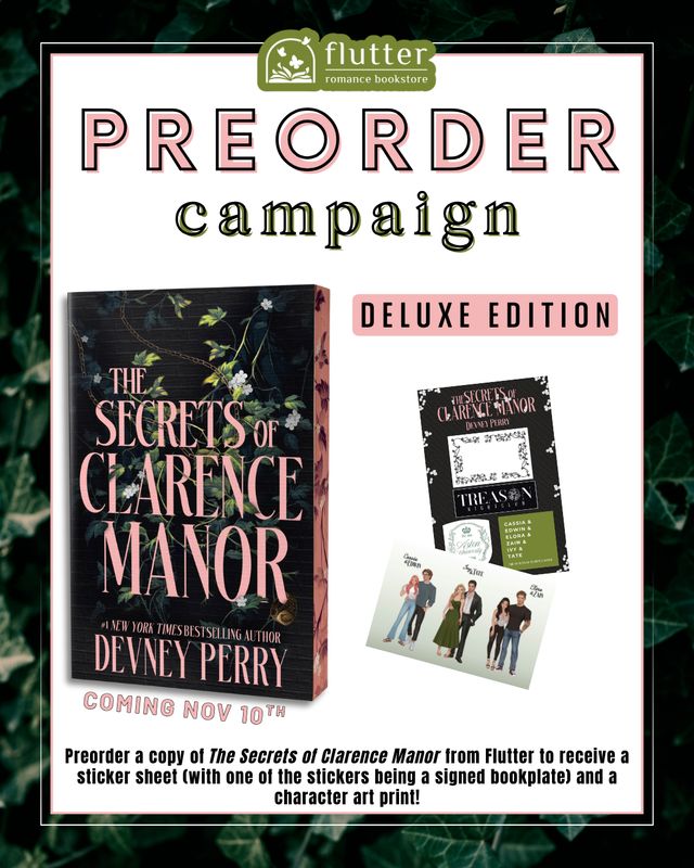 The Secrets of Clarence Manor (Deluxe Edition) (PREORDER 11/10/26)