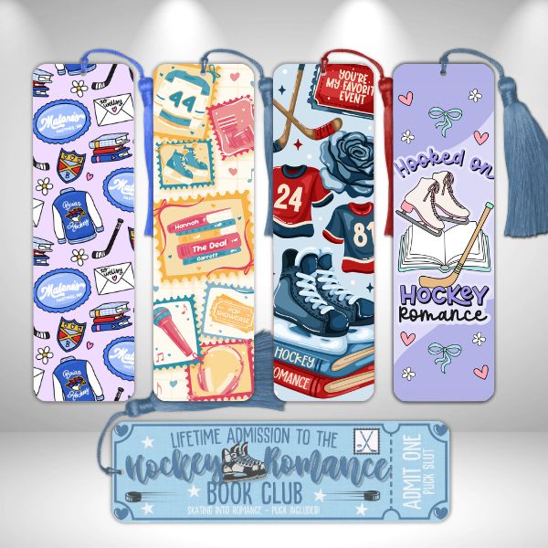 Hockey Romance Metal Bookmarks (TV Series), Option: 1