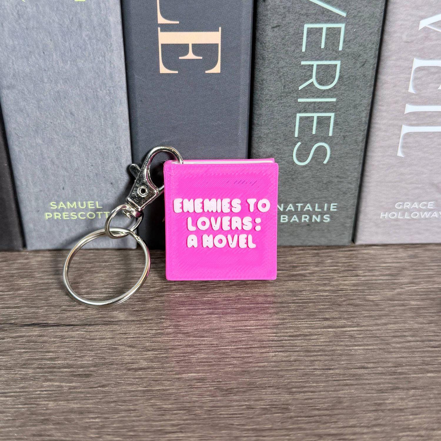 Enemies to Lovers: A Novel Keychain | Mini Book