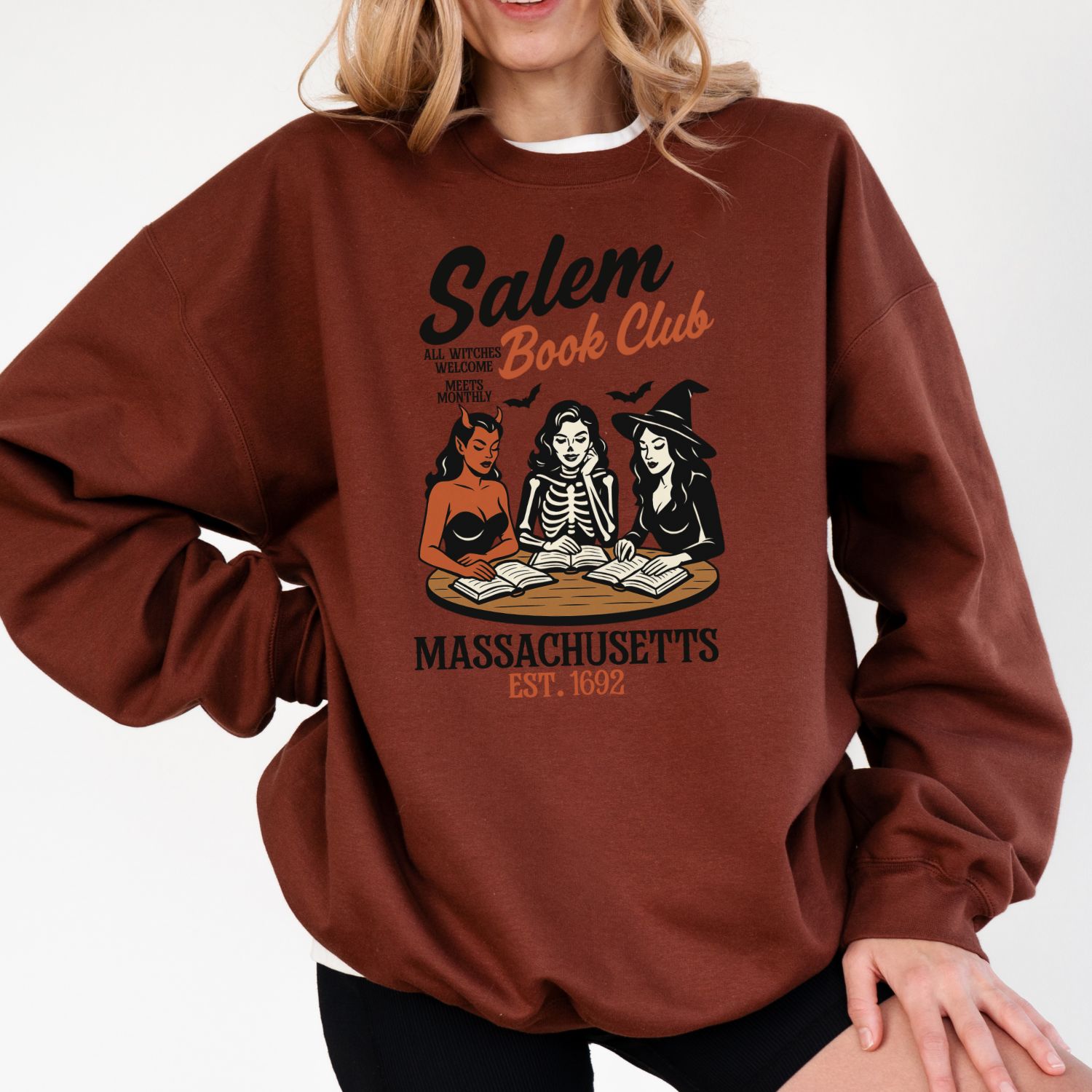 Salem Book Club Premium Unisex Sweatshirt