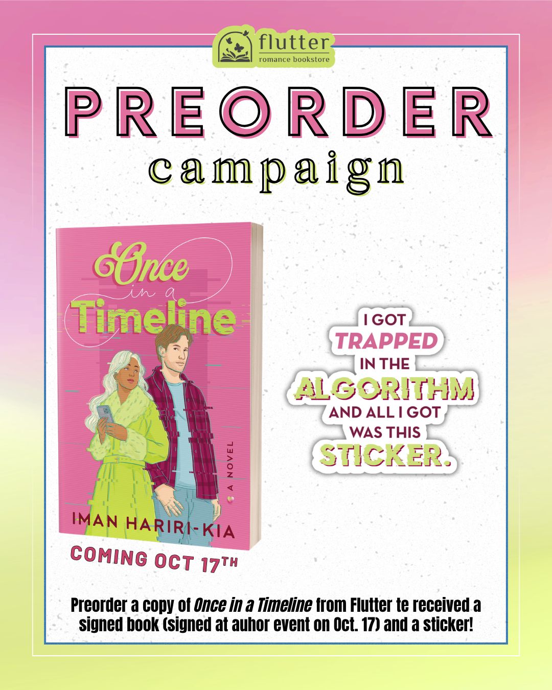 Once in a Timeline (To Be Signed - 10/17/26)