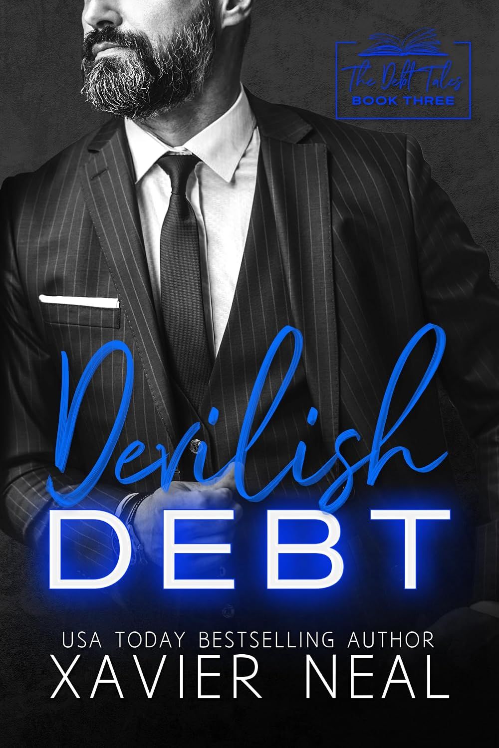 Devilish Debt: A Dark MMF Age-Gap Romance (A Hunted Series Connected Standalone) (The Debt Tales Book 3)