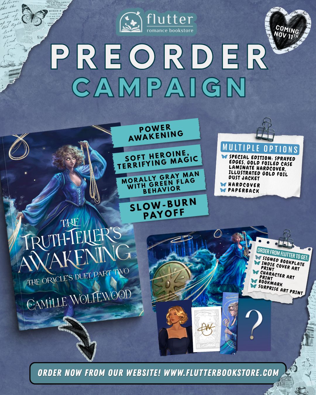 The Truth-Teller's Awakening (The Oracle's Duet #2) (PREORDER 11/11/26)