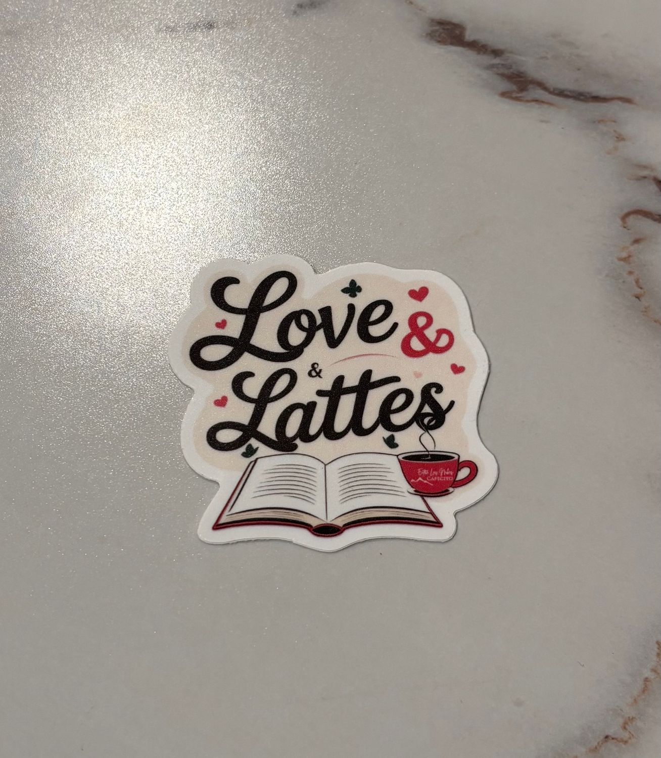 Love &amp; Lattes Sticker