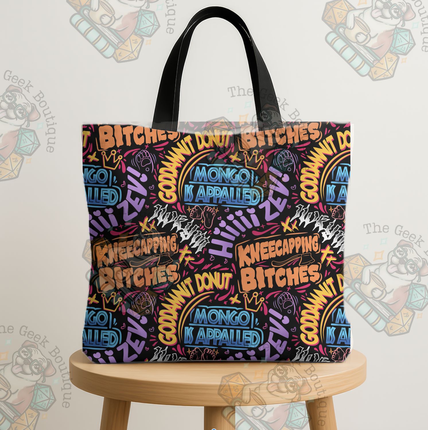 Dungeon Crawler Carl Quotes Book DCC Large Zipper Tote Bag